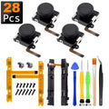 25In1 Joycon Joystick Replacement Kit for Nintendo Switch Ns Left Right Controller Repair Parts 3D Analog Thumb Stick Accessory