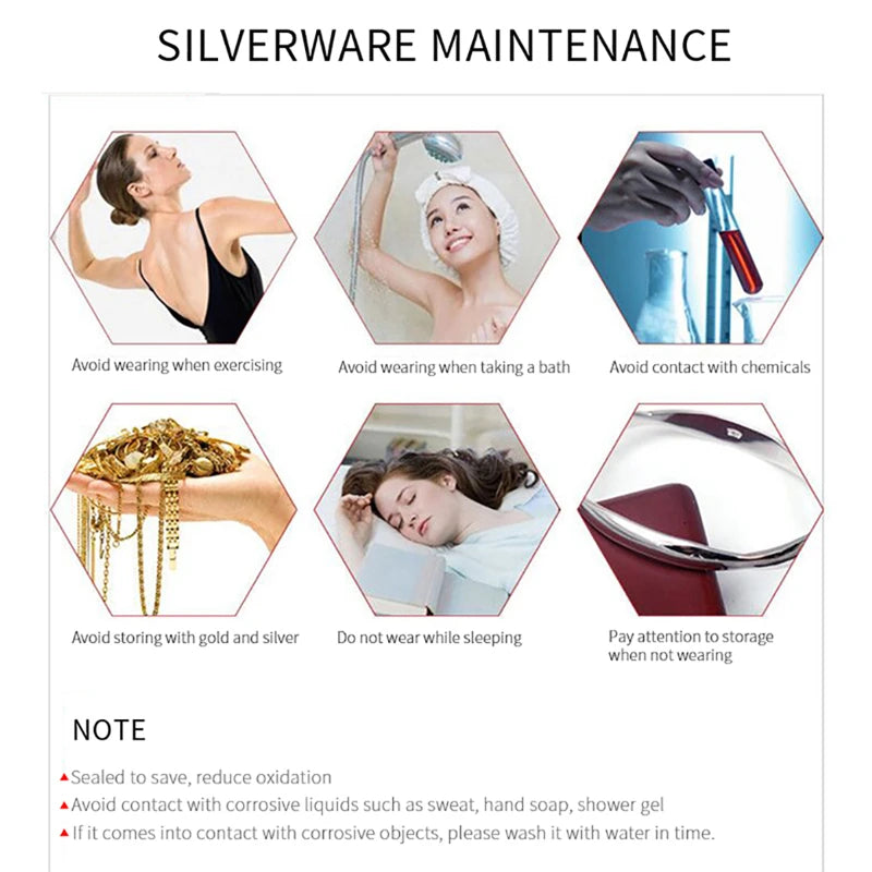 DOTEFFIL 925 Sterling Silver 6mm Side Chain 16/18/20/22/24 Inch Necklace For Woman Men Fashion Wedding Engagement Jewelry Gift