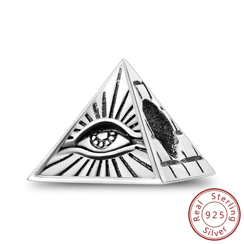 Original Charms Bead 925 Sterling Silver Paris Tower Car Map Castle Travel Charms Fit Pendant Bracelets Women DIY Jewelry Making