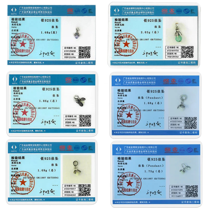 S925 Silver Glow-in-the-dark Firefly Charm Pendant Fit Original Charms Bracelet Gift Beads for Women Diy Fine Jewelry Gifts