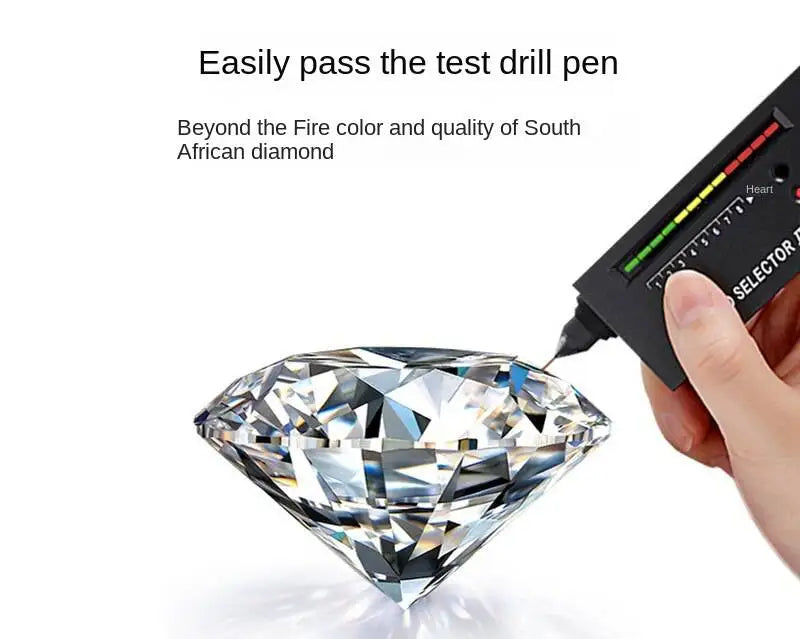 3.6CT All Moissanite Rings For Women 5 Stones Sparkling Dia Wedding Band 100% Sterling Silver Jewelry