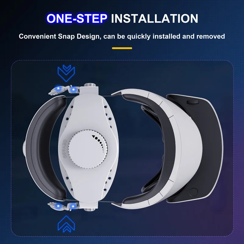 For SONY PS VR2 glasses headband removable portable retractable adjustable headband stand PlayStation VR2 expansion accessories