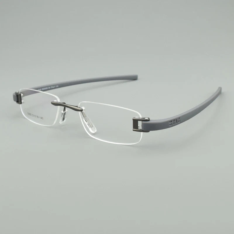 TR90 Titanium Glasses Frame for Men women 5069 Vintage square Myopia Prescription Eyeglasses Frames 2025 Optical Eyewear Reading