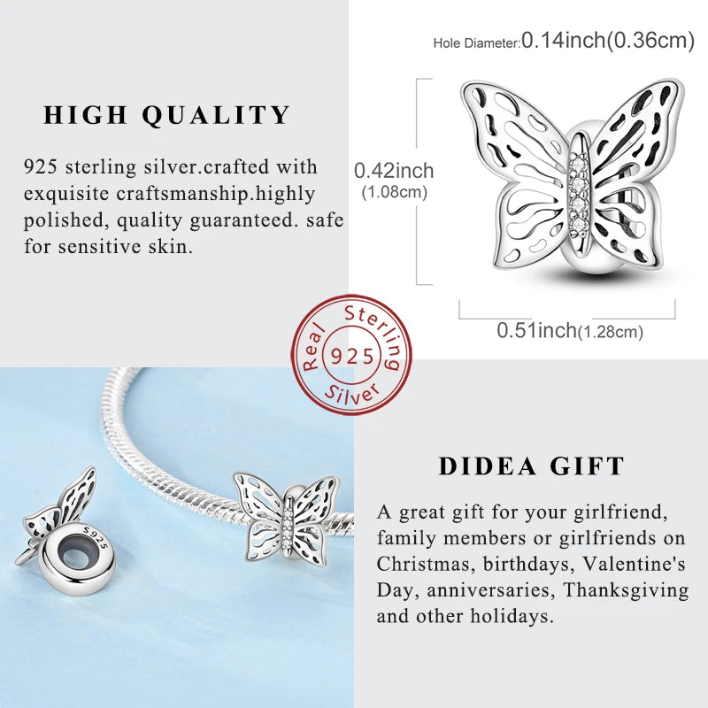 Charm Hot Sales 925 Sterling Silver Charms Beads CZ pave Round Clip Charms Fit Original Bracelet Necklace Charms Jewelry Gift