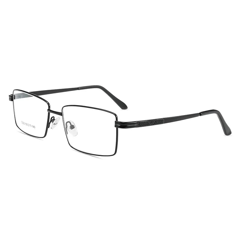 UVLAIK Square Titanium Glasses Frame Alloy Thick Eyeglasses For Women Metal Plated Eyewear Man Female Male Frames