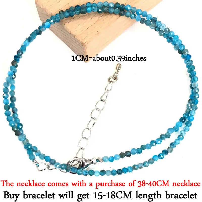 Mini -Faceted Gem Beads Necklaces For Women Natural Stone Chokers Agate garnet pearl Chain Handmade bracelet Yoga Jewelry Female