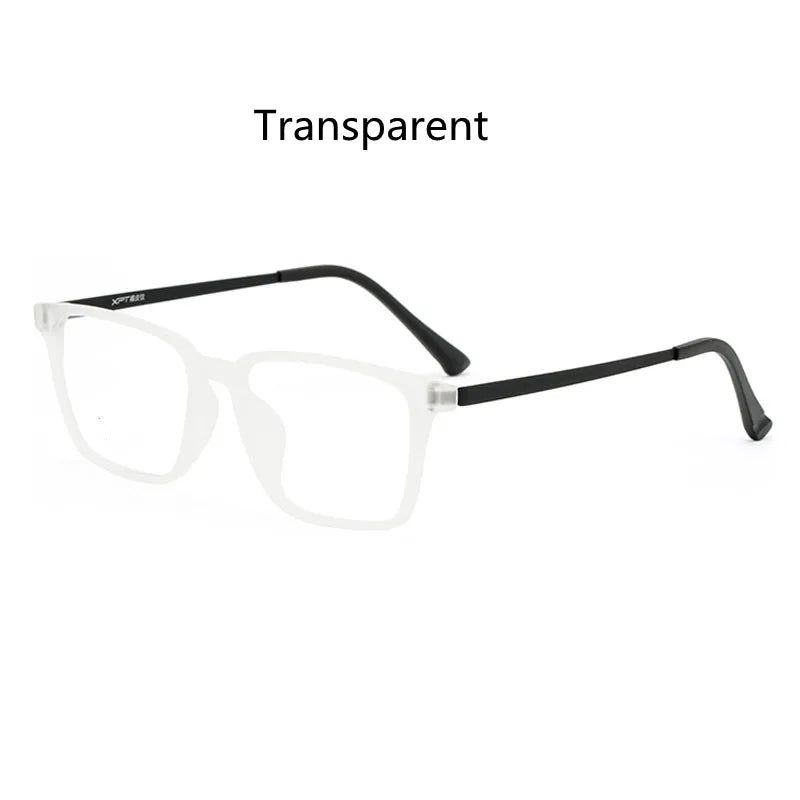Ultra-Light Square Rubber Titanium Myopia Eyewear Frame Women Blue Light Blocking Optical Prescription Glasses Frame Men 9822