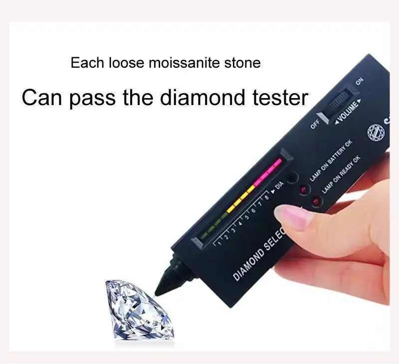 TY White Gold D Color 4mm Moissanite Ring For Women 925 Silver 1.5CT Stone Match Dia Wedding Band Bride S Sterling Sier GRA