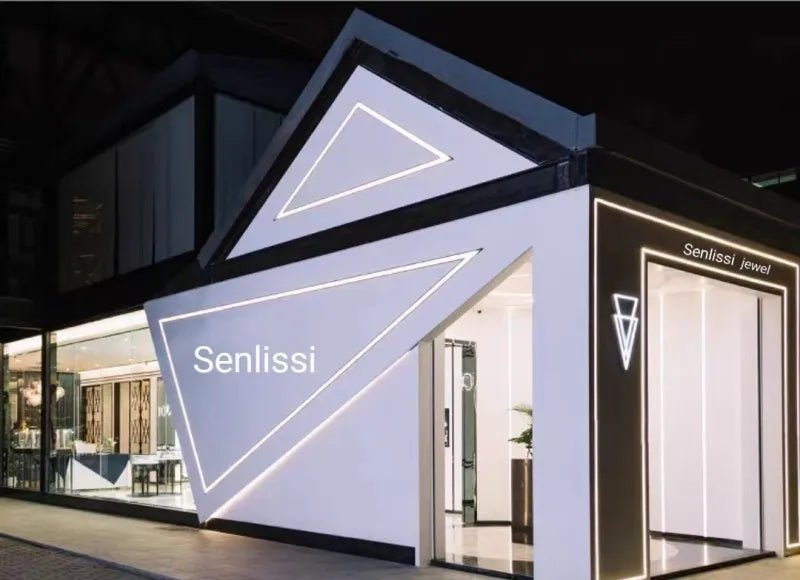 Senlissi-New Fashion Lofty 8-12mm Freshwater Pearl Stud 18k Earrings for Women S925 Sterling Silver Jewelry Girlfriend Gifts