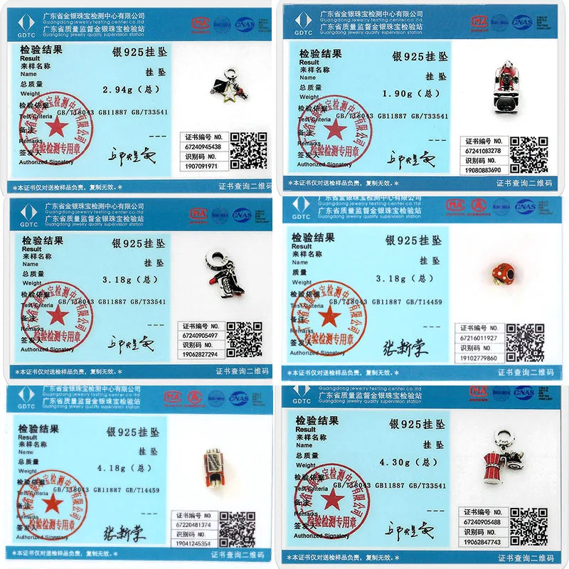 New 925 Sterling Silver Charms Bead Red Cherry Strawberry Love Heart Charm Fit Original Bracelet Pendant DIY Jewelry For Women